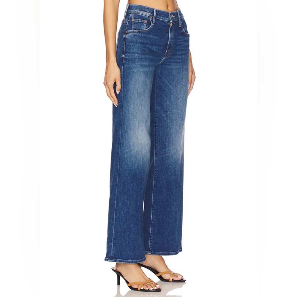 MOTHER DENIM The Mid Rise Maven Sneak Jeans in Over The Top Size 25